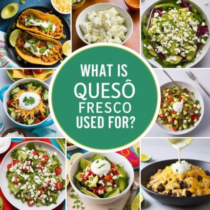 What is Queso Fresco Used For?