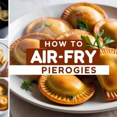 air fry pierogies