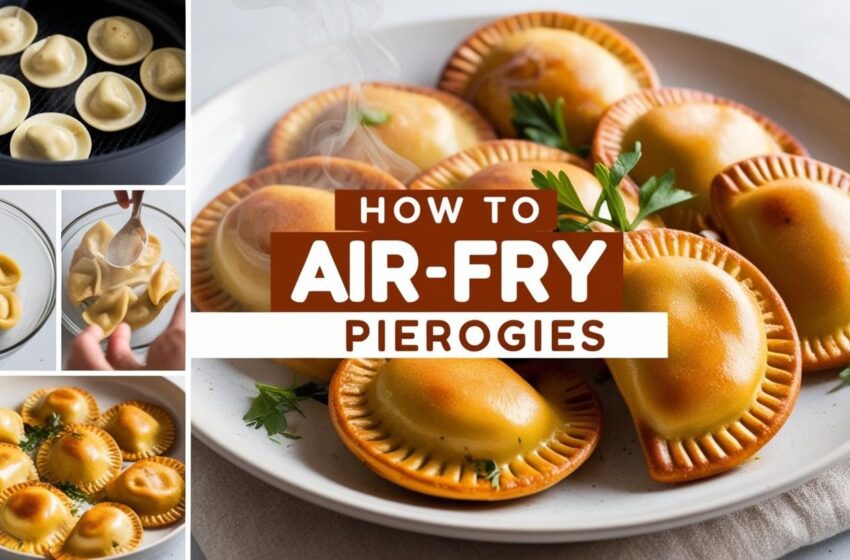 air fry pierogies