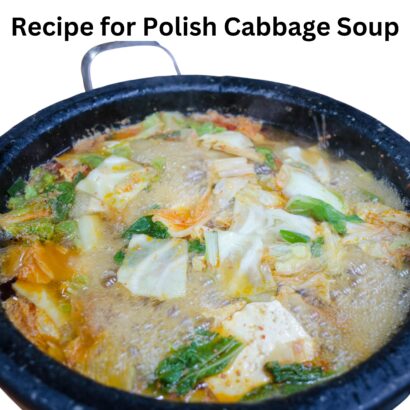 Recipe for Polish Cabbage Soup